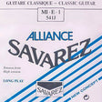 Savarez 541-J E-1 snaar, clear KF composite fiber, from 540-J set, hard tension