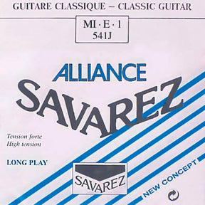 Savarez 541-J E-1 snaar, clear KF composite fiber, from 540-J set, hard tension