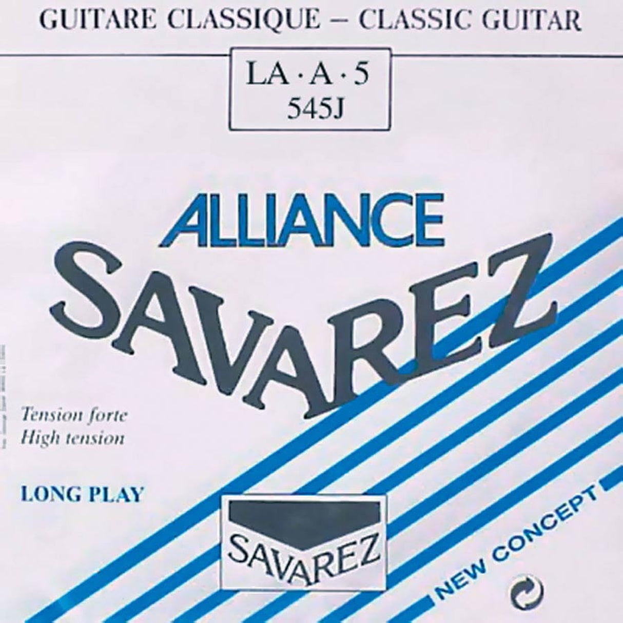 Savarez 545-J A-5 snaar, silverplated wound HT classic, from 540-J set, hard tension