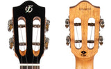 Flight Iris Tinta Tenor NA Ukulele met All Solid Mahogany Body, Rosewood Toets en Fluorocarbon Snaren