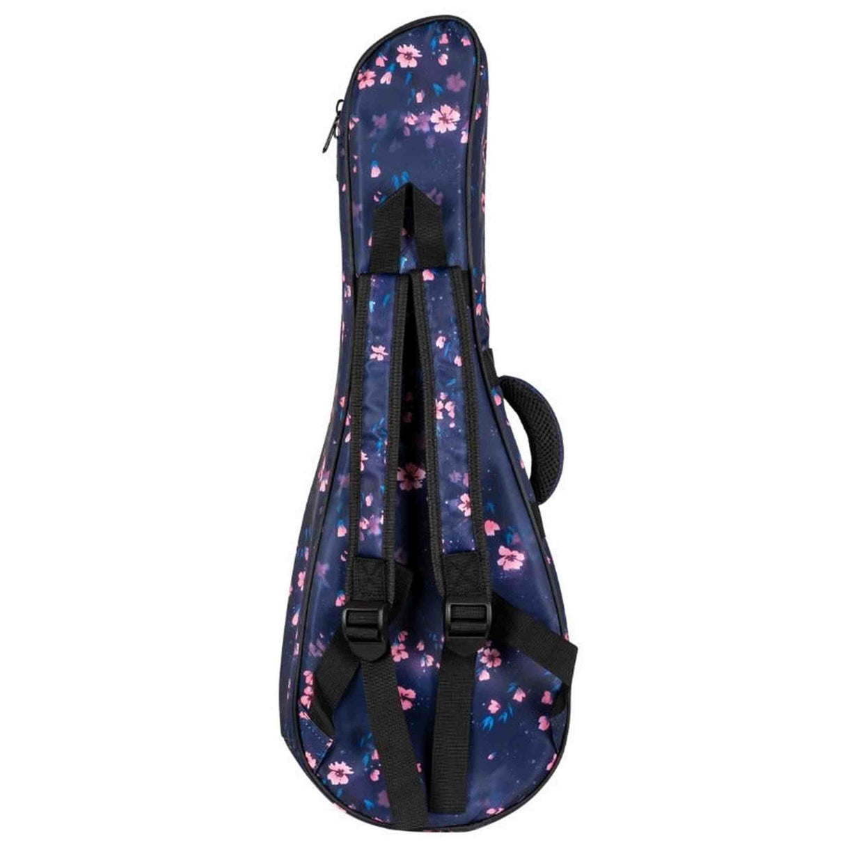 Flight FUB-S-SAKURA Gevoerde Gigbag voor Soprano Ukulele met Sakura Design en Accessoirevak