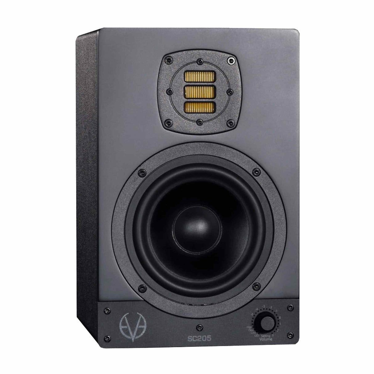 EVE Audio SC205 All Black actieve 2-weg studiomonitor 5 inch 100W 53Hz-21kHz 101 dB met DSP SMART-knob