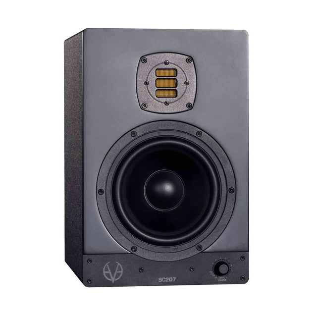 EVE Audio SC207 All Black actieve 2-weg studiomonitor 6,5 inch 150W 44Hz-21kHz 106 dB met DSP SMART-knob