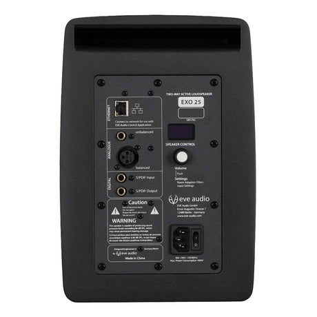 EVE Audio EXO 25 actieve 2-weg studiomonitor 5 inch 280W 44Hz-24kHz 110dB