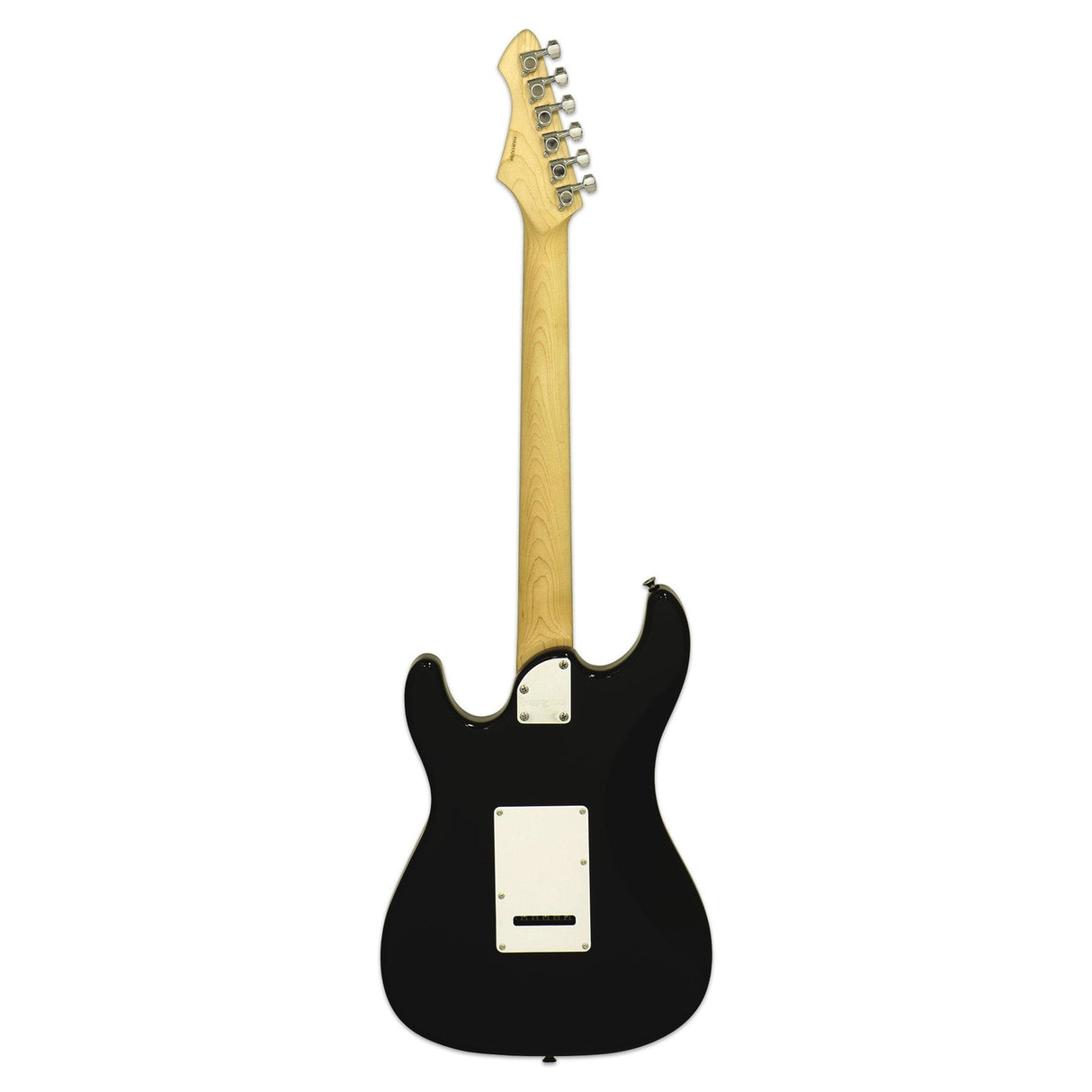 Aria 714-STD Hot Rod Collection Fullerton zwarte elektrische gitaar