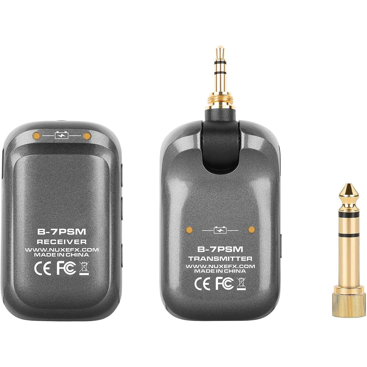 Nux B-7PSM draadloos in-ear monitor systeem met oplaadcase