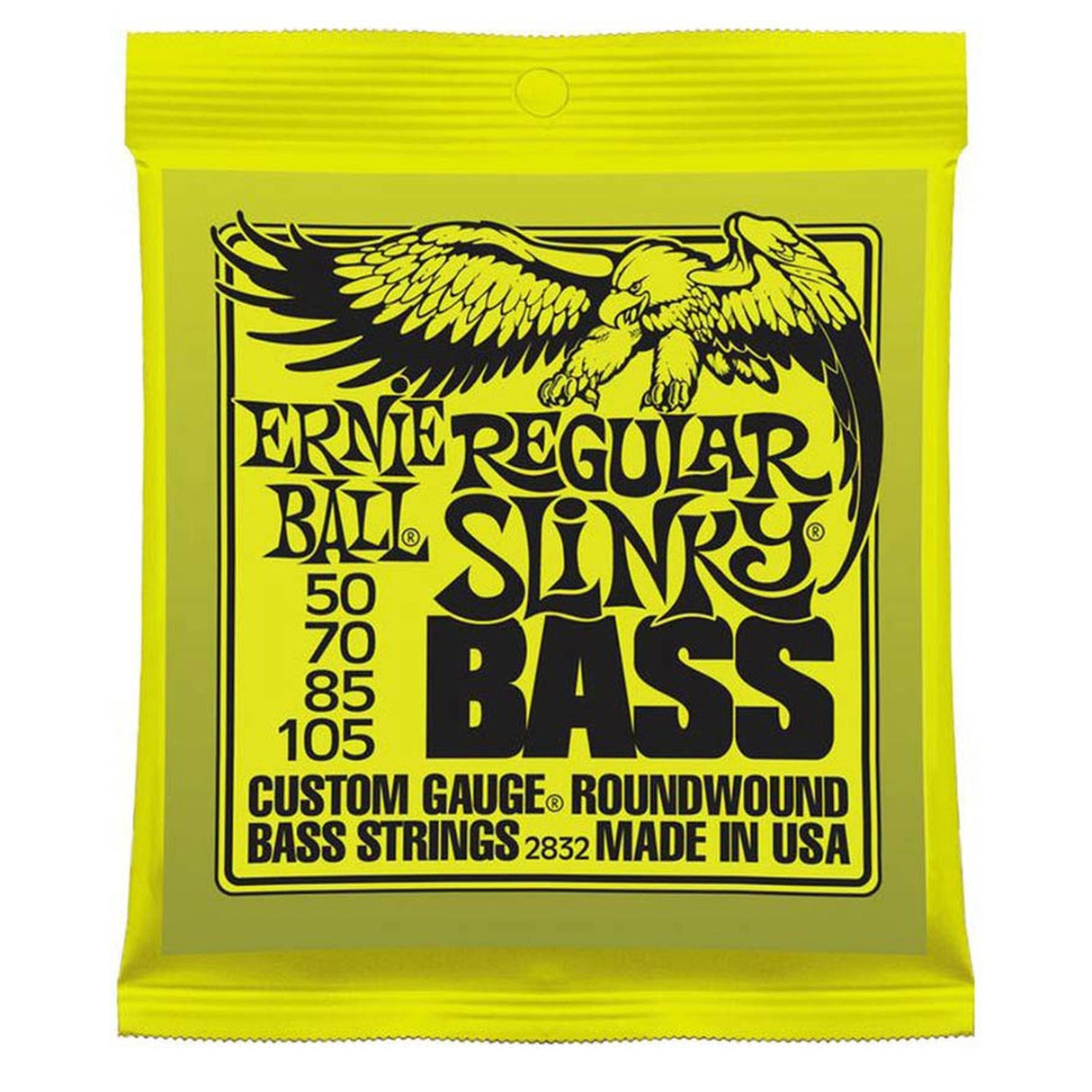 Ernie Ball EB-2832 snaren set bass, roundwound, longscale, regular slinky, 050-070-085-105