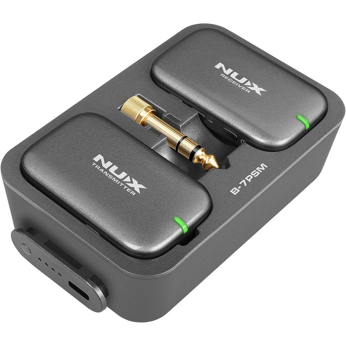 Nux B-7PSM draadloos in-ear monitor systeem met oplaadcase