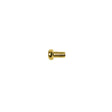 Boston SS-18-G switch bolt, 3,0x 5mm, 12pcs, dome head, metric M3, gold