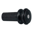 Boston 333-E endpin, ebony, 1-pack, with pearloid eye