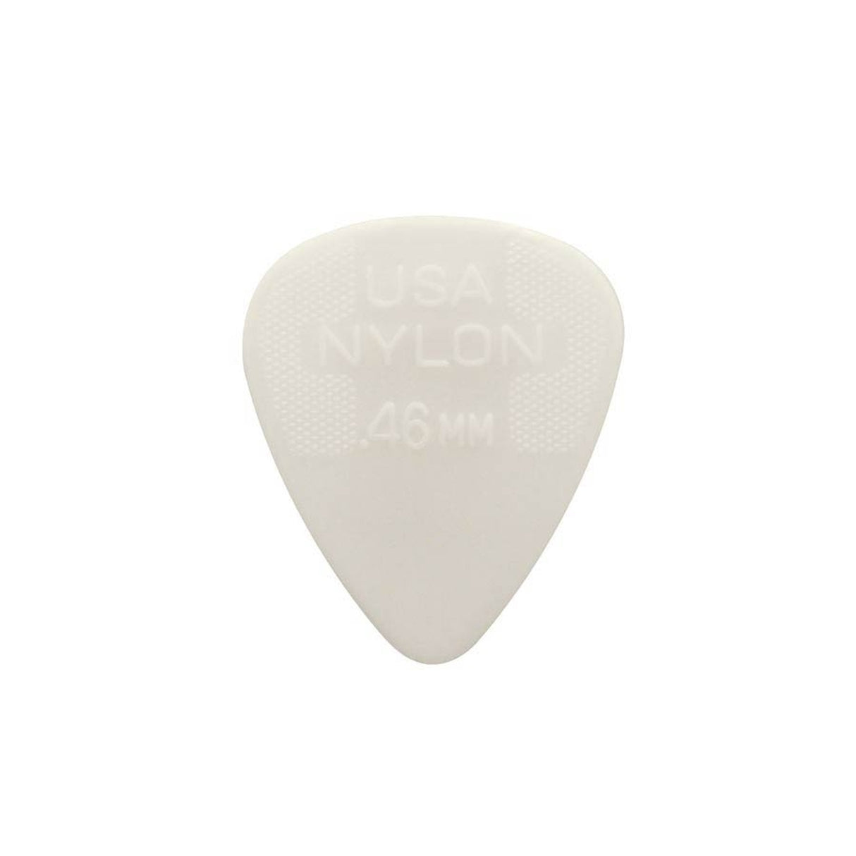 Dunlop 44-R-46 0.46 mm. plectra, nylon, creme, 72-pack