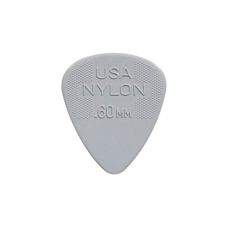 Dunlop 44-R-60 0.60 mm. plectra, nylon, lichtgrijs, 72-pack