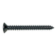 Boston TS-04-B screw, 4,5x45mm, 12pcs, oval countersunk, tapping, for neck mount, black