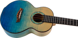 Flight A10FM A10 Volmassief Tenor Ukulele - Geflamde Esdoorn