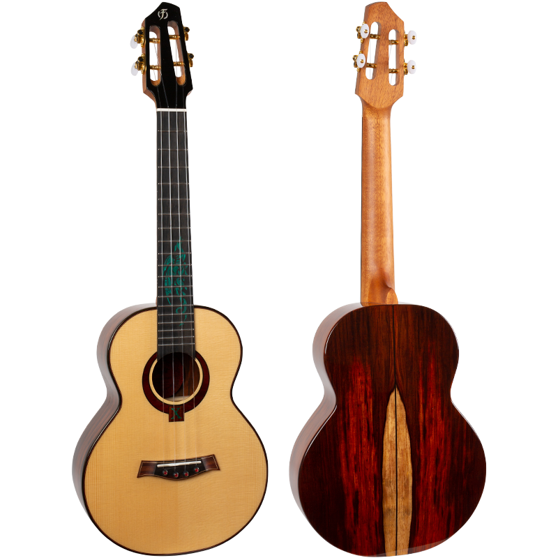 Flight A10SC A10 Volmassief Tenor Ukulele - Spar/Cocobolo