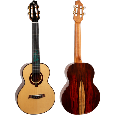 Flight A10SC A10 Volmassief Tenor Ukulele - Spar/Cocobolo