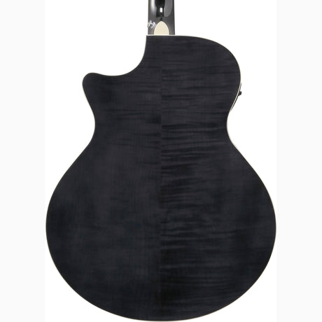 Ibanez AE170 TBK elektrisch akoestische westerngitaar Transparent Black