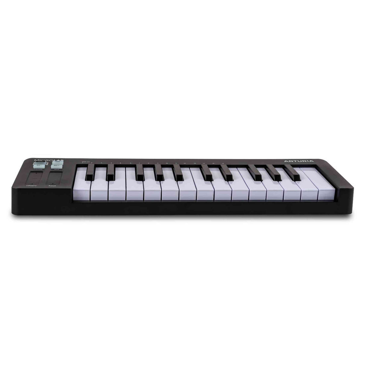 Arturia MicroLab mk3 Black – Compact USB/MIDI keyboard met 25 toetsen en touch-strips