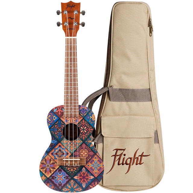 Flight ALMAUC33FUS AUC33 Art Concert Ukulele - Fusion