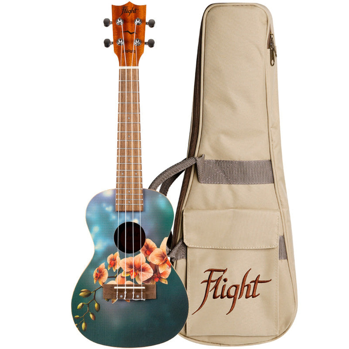 Flight ALMAUC33ORC AUC33 Art Concert Ukulele - Orchid