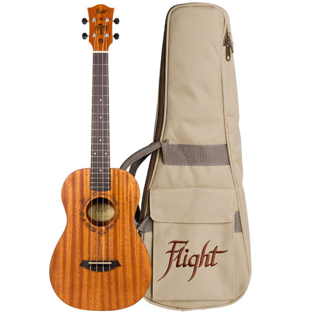 Flight ALMDUB38EQA DUB38 Bariton Electro Ukulele Actieve Pickup