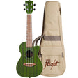 Flight ALMDUC380JCEQ Gemstone DUC380 Elec Con Ukulele - Jade