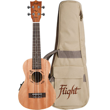 Flight ALMDUC523CEQ DUC523CEQ Concert Elektro-Acoustische Ukulele