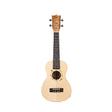 Flight ALMDUC525 DUC525 Concert Massieve Top Ukulele - Zebrano B&S