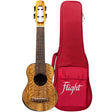 Flight ALMFIRSEQA Fireball sopraan Electro Ukulele