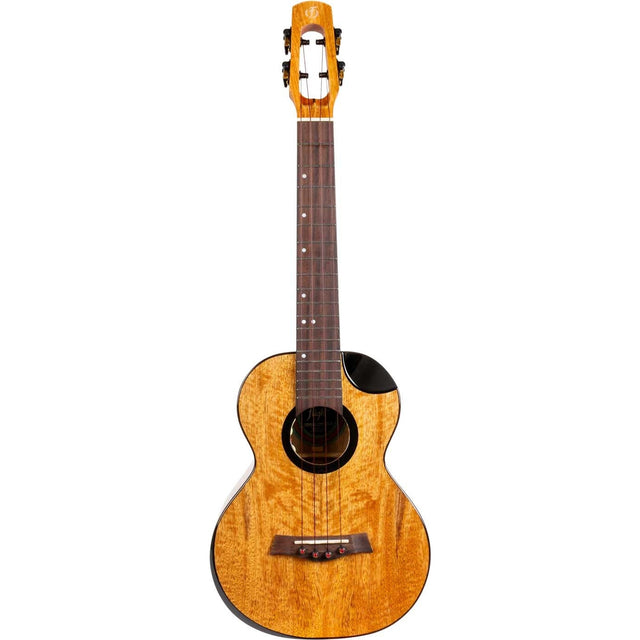 Flight ALMFIRTEQA Fireball Tenor Electro Ukulele - Volmassief Mango