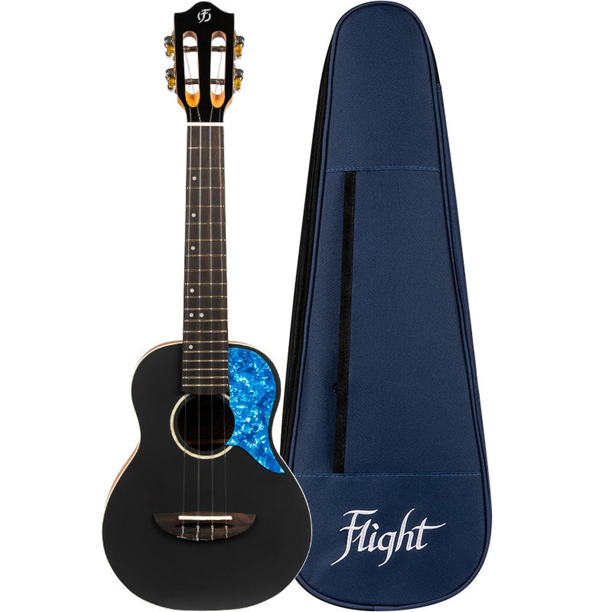 Flight ALMIRISBK Iris Concert Ukulele - Zwart