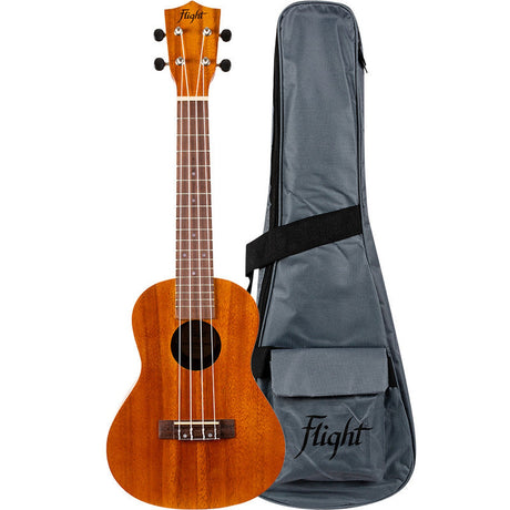 Flight ALMNUC250 NUC250 Concert Ukulele - Acacia