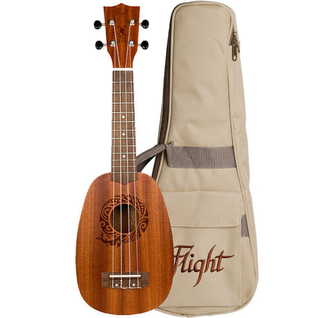 Flight ALMNUP310 NUP310 Ananas Ukulele - Sapele