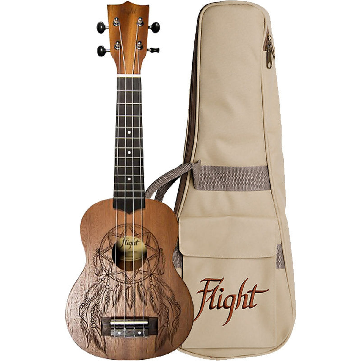 Flight ALMNUS350DC NUS350DC Dreamcatcher sopraan Ukulele