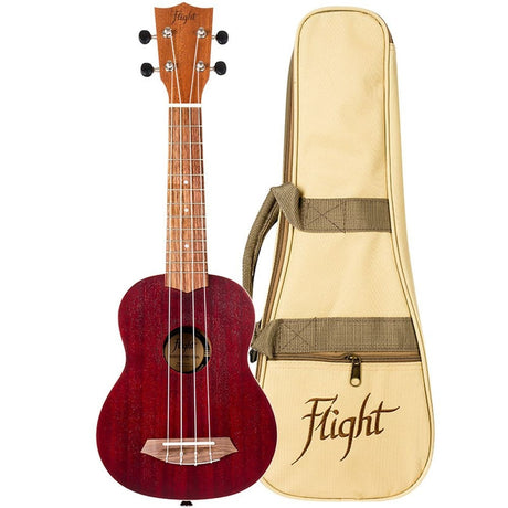 Flight ALMNUS380C Gemstone NUS380 sopraan Ukulele - Coral