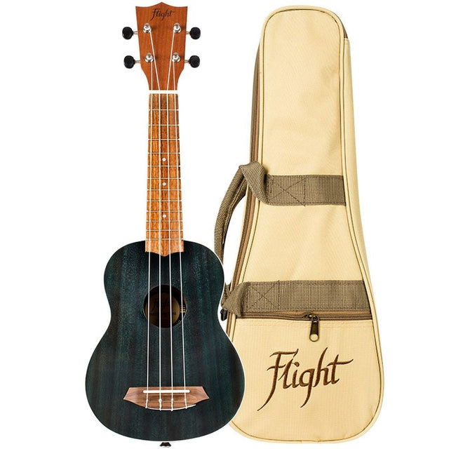 Flight ALMNUS380T Gemstone NUS380 sopraan Ukulele - Topaz