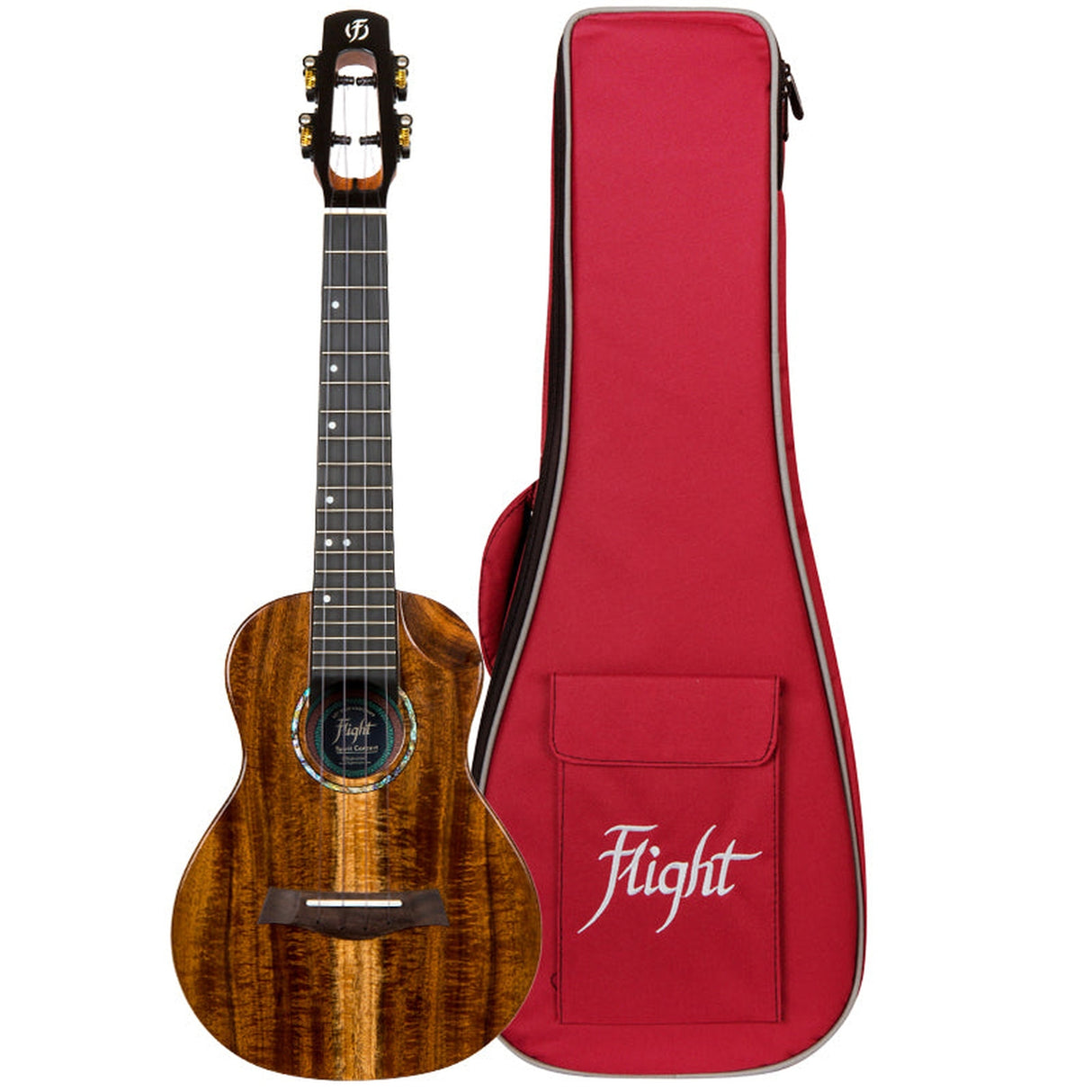 Flight ALMSPICEQA Spirit Concert Elektro Ukulele Actieve Pickup