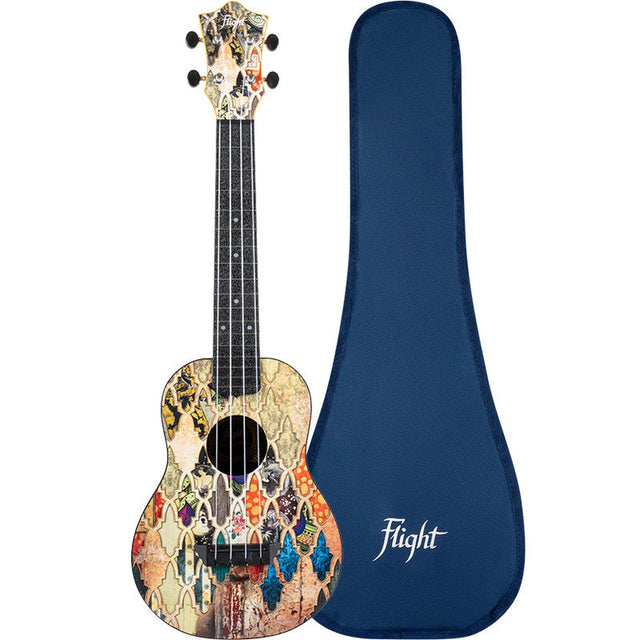 Flight ALMTUC40GRAN TUC40 Travel Concert Ukulele Granada