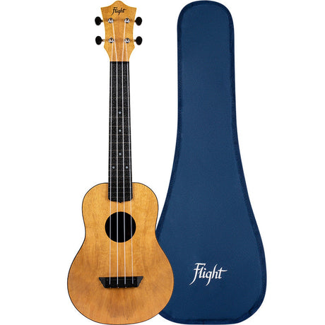 Flight ALMTUC55MAN TUC55 Travel Concert Ukulele - Mango