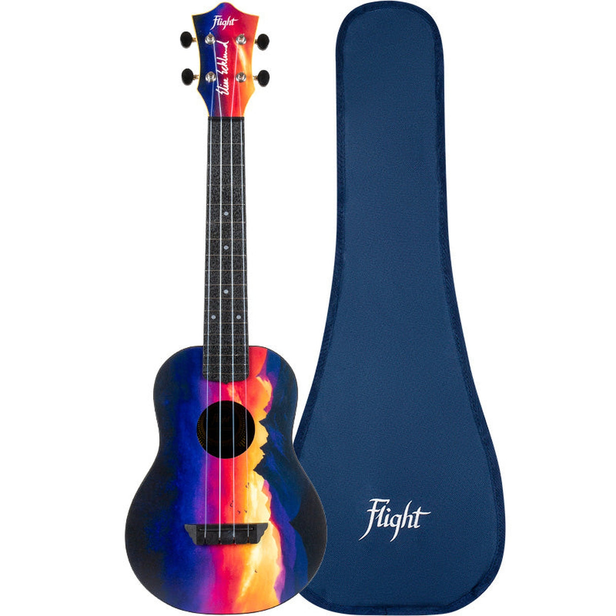 Flight ALMTUCEESS TUC Travel Concert Ukulele - Elise Ecklund Zonsondergang