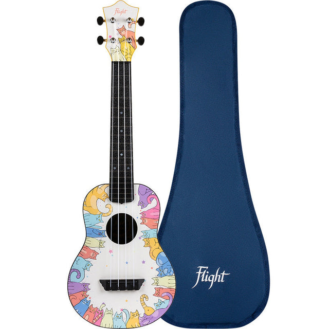 Flight ALMTUCKITTY TUC Travel Concert Ukulele - Kitty