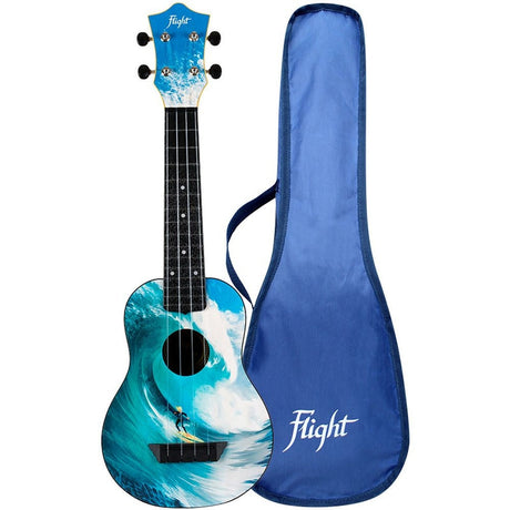 Flight ALMTUS25SURF TUS25 ABS Travel Ukulele Surf