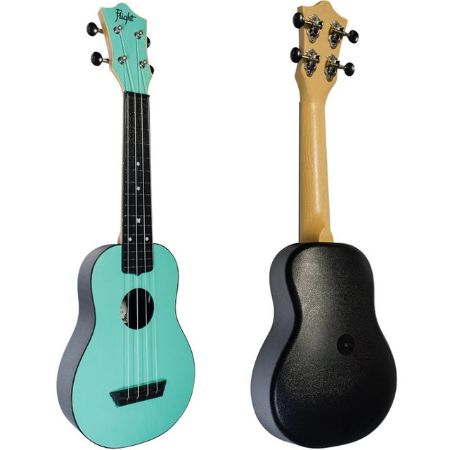 Flight ALMTUS35LB TUS35 ABS Travel Ukulele - Lichtblauw