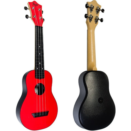 Flight ALMTUS35RD TUS35 ABS Travel Ukulele - Rood