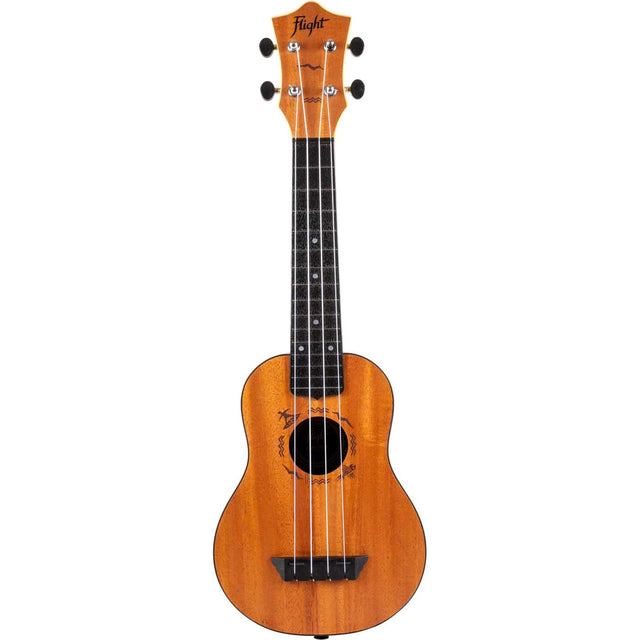 Flight ALMTUS53MAH TUS53 Travel Ukulele - Mahonie