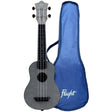 Flight ALMTUS65SIL TUS65 Shimmer Travel Uke - Zilver