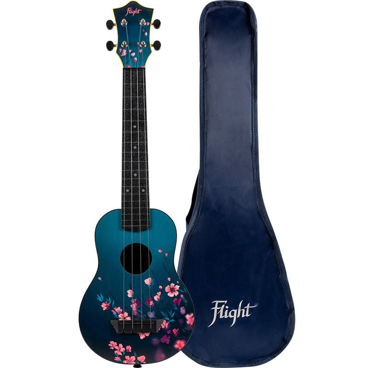 Flight ALMTUSL32SAK TUSL32 Long Neck ABS Travel Uke - Sakura