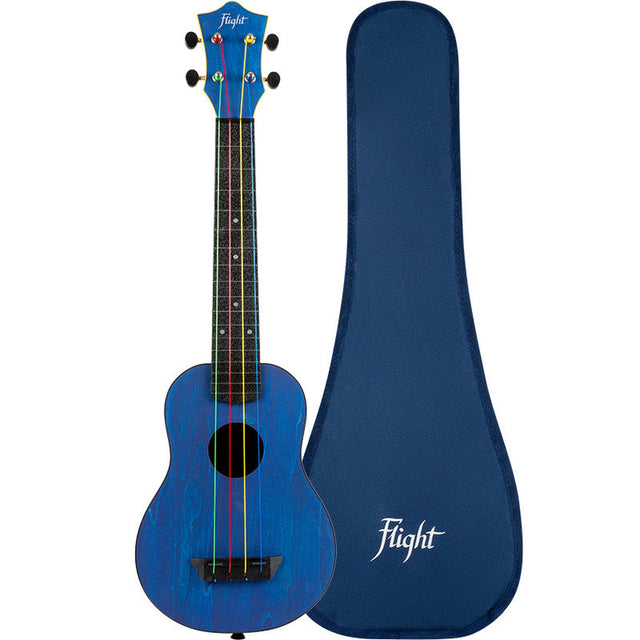 Flight ALMTUSLKIDZ TUSL Long Neck sopraan Travel Ukulele - Kidz