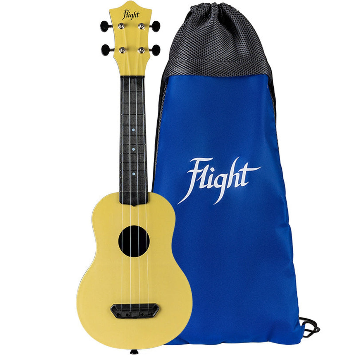 Flight ALMUTS35SAND Ultra Travel sopraan Ukulele - Zand