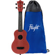 Flight ALMUTS35TER Ultra Travel sopraan Ukulele - Terracota